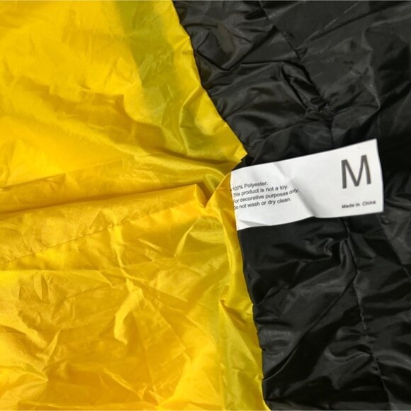 Yellow Inflatable Tube Man costume Air Dancer Halloween Costume Kids Size - Picture 8 of 9